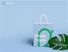 Tablet Screenshot of madetrade.com
